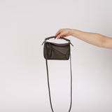 Loewe Mini Khaki Green Puzzle Bag