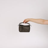 Loewe Mini Khaki Green Puzzle Bag