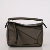Loewe Mini Khaki Green Puzzle Bag