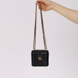 Chanel 2023 Lambskin Turnlock Mini Vanity Bag