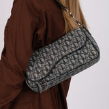 Rare Christian Dior Diorissimo East/West Saddle Bag 2005