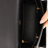 Balenciaga 2023 Small Box Leather Money Top Handle Bag