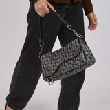 Rare Christian Dior Diorissimo East/West Saddle Bag 2005