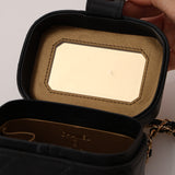 Chanel 2023 Lambskin Turnlock Mini Vanity Bag