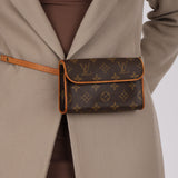 Louis Vuitton 2002 Monogram Florentine Belt Bag