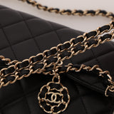 Chanel 2020 Lambskin Chain Curtain Wallet on Chain