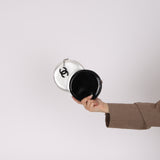 Chanel 2006 Lambskin and Patent Double Circle Clutch