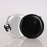 Chanel 2006 Lambskin and Patent Double Circle Clutch