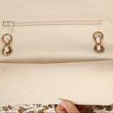 Ultra-Rare Chanel 2016 Metiers d'Art Pasta Pearl Medium Classic Double Flap AGHW
