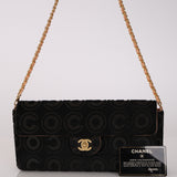 Chanel 2000 Black Pony Hair COCO East West Flap BGHW