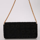 Chanel 2000 Black Pony Hair COCO East West Flap BGHW