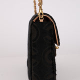 Chanel 2000 Black Pony Hair COCO East West Flap BGHW