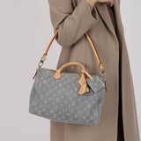 Louis Vuitton 2025 Gray Denim Speedy P9 30