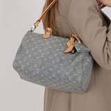 Louis Vuitton 2025 Gray Denim Speedy P9 30