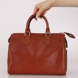 Louis Vuitton Epi Kenya Brown Speedy 25