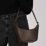 Loewe Dark Khaki Calfskin Mini Hammock Hobo