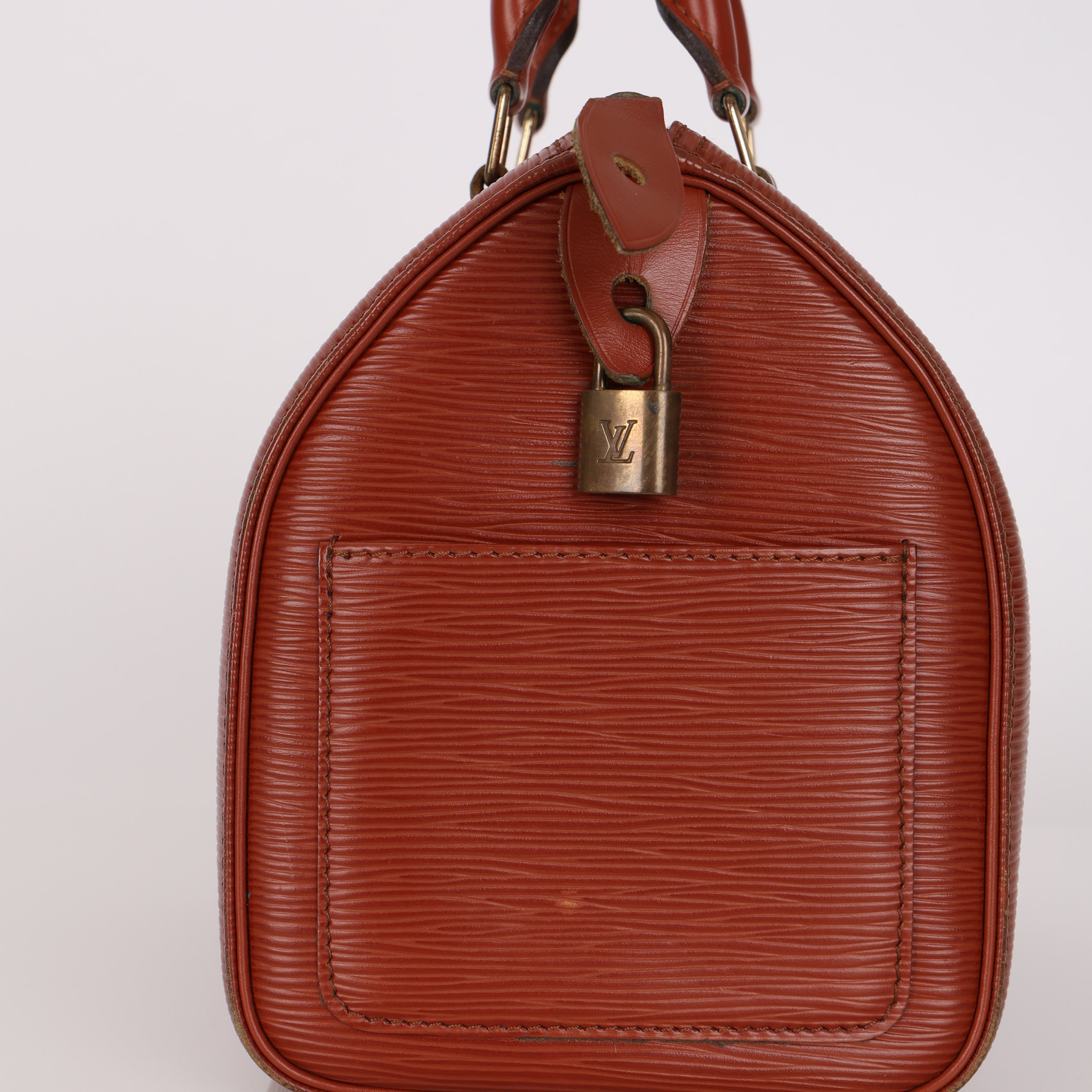 Louis Vuitton Epi Kenya Brown Speedy 25