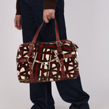 Gucci 85th Anniversary Web Boston Bag