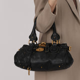 Chloe Black Medium Paddington Bag