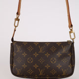 Louis Vuitton 2002 Monogram Pochette Accesories Long Strap