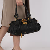 Chloe Black Medium Paddington Bag