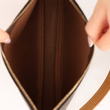 Louis Vuitton 2002 Monogram Pochette Accesories Long Strap