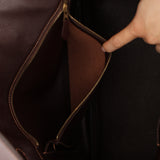 Hermès 2002 Havane Gulliver Birkin 35 Retourne GHW
