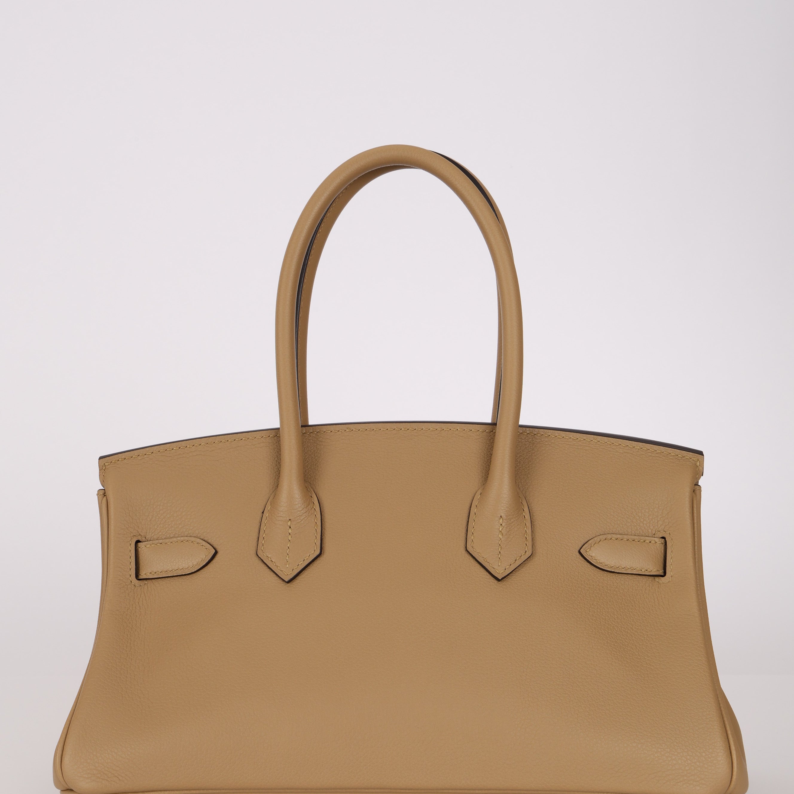 Limited Edition Hermès Shoulder Birkin Light 29 Poussière Evercolor Retourne 2025 PBHW