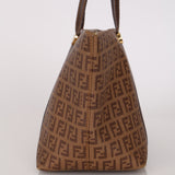 Fendi Zucchino Coated Canvas Tote