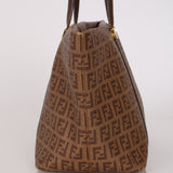 Fendi Zucchino Coated Canvas Tote