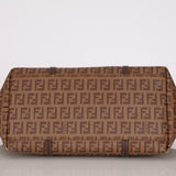 Fendi Zucchino Coated Canvas Tote