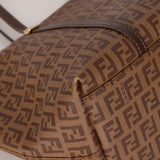 Fendi Zucchino Coated Canvas Tote