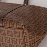 Fendi Zucchino Coated Canvas Tote