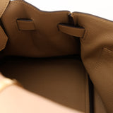 Limited Edition Hermès Shoulder Birkin Light 29 Poussière Evercolor Retourne 2025 PBHW