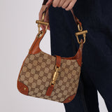 Gucci GG Canvas Nailhead Jackie Bag