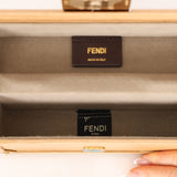 Limited Edition Fendi Wooden Trunk Minaudiere Baguette