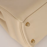 Hermès 2009 Parchemin Swift Kelly 28 Retourne GHW