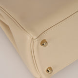 Hermès 2009 Parchemin Swift Kelly 28 Retourne GHW