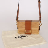 Limited Edition Fendi Wooden Trunk Minaudiere Baguette
