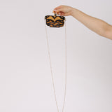 Fendi Tiger Canvas Nano Baguette