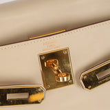 Hermès 2009 Parchemin Swift Kelly 28 Retourne GHW