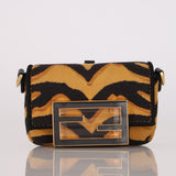 Fendi Tiger Canvas Nano Baguette