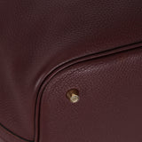 Hermès 2015 Prune Clemence & Orange Poppy Swift Éclat Picotin 26 GHW