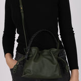 Limited Edition Loewe x Suna Fujita Panda Calfskin Mini Flamenco Bag