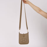 Hermès 2025 Beige Marfa Clemence Evelyne TPM GHW