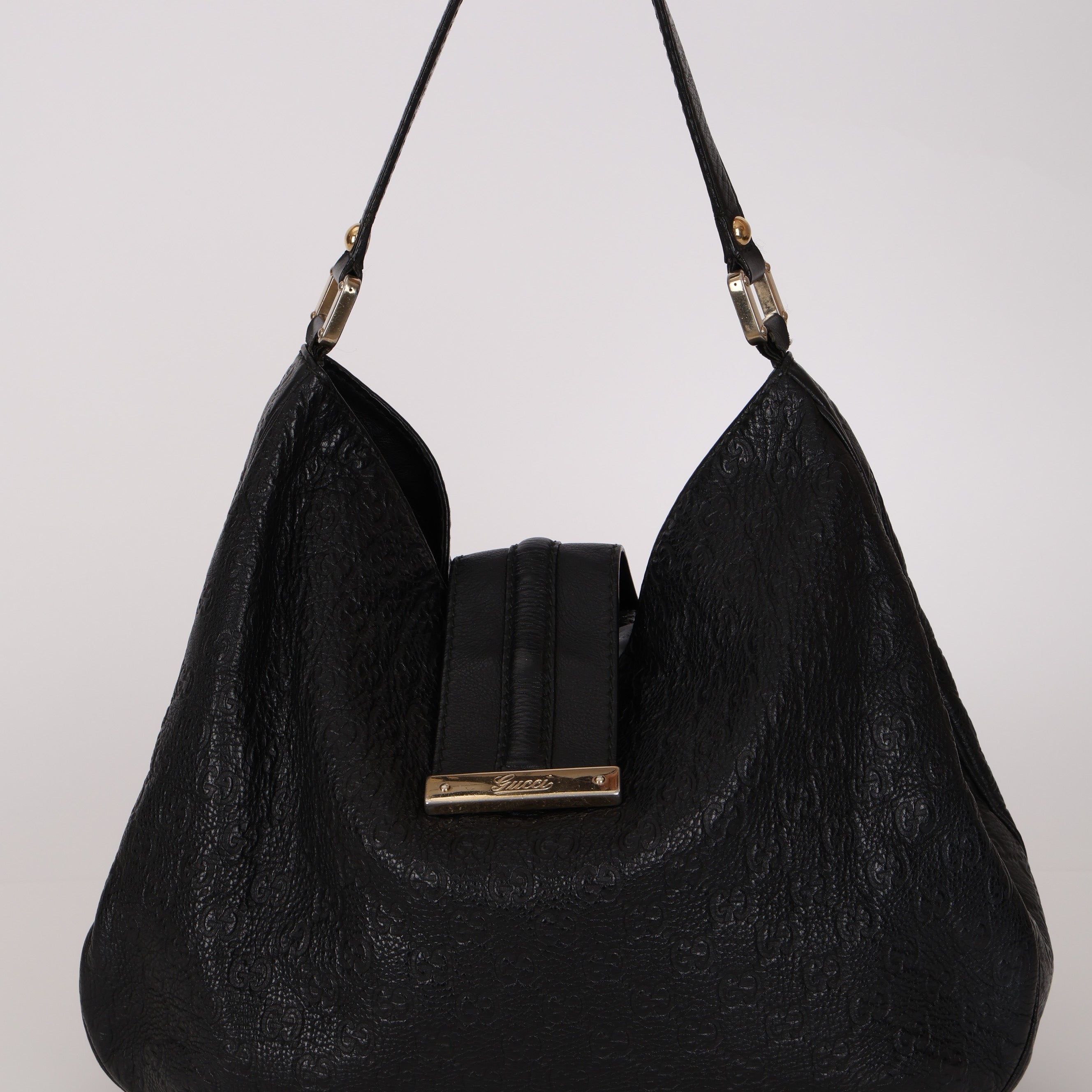 Gucci Guccissima New Ladies Web Hobo