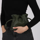 Limited Edition Loewe x Suna Fujita Panda Calfskin Mini Flamenco Bag