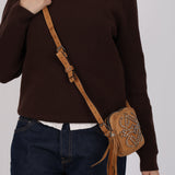 Loewe Crystal Studded Anagram Crossbody Bag