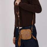 Loewe Crystal Studded Anagram Crossbody Bag