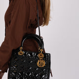Dior Medium Lady Cannage Patent 1997